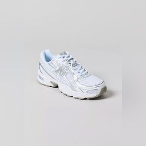 New Balance Unisex 740 Athletic Sneaker Shoes White/Silver sz 9 M 10.5 W